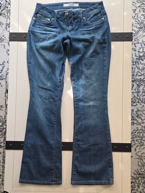 Joe's Jeans Frankie Low Rise Blue Boot Cut Jeans Size 27